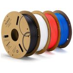 filamento pla elegoo para impressora 3d 1,75mm 4 peças 1kg cada a-bi