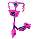 patinete aventura no espaço zippy toys com cesta luz e som