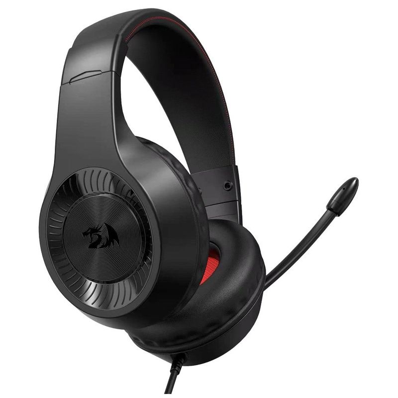 headset gamer redragon pelias preto