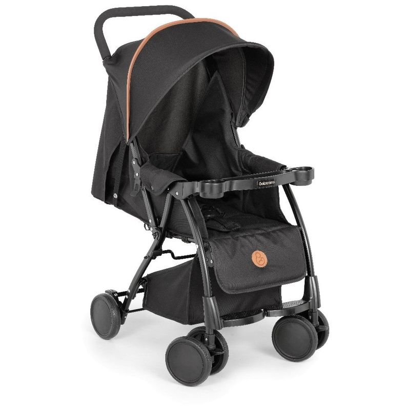 carrinho de bebê galzerano nizi preto 1080