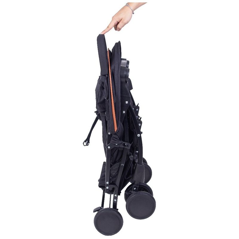 carrinho de bebê galzerano nizi preto 1080