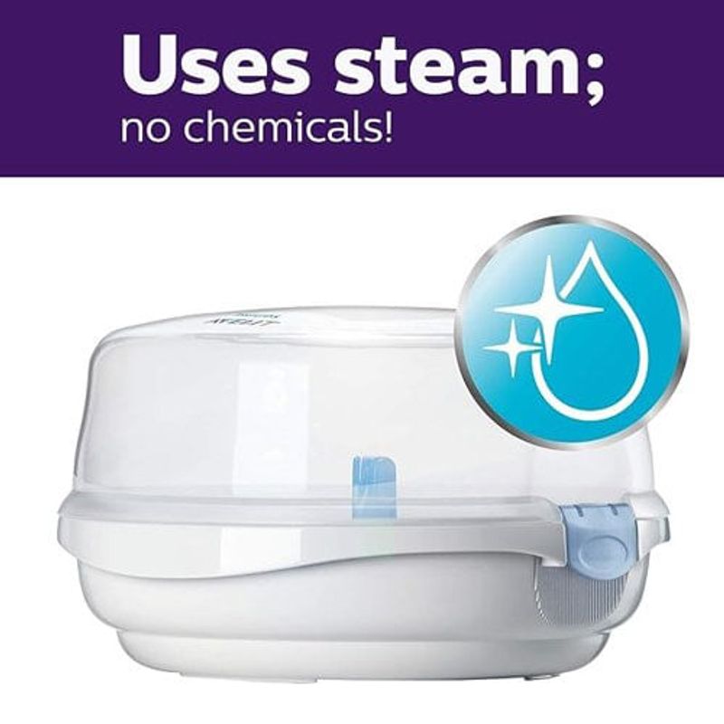esterilizador a vapor microondas philips avent a-bi