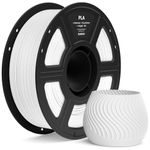 filamento impressora 3d elegoo pla 1kg 1,75mm branco a-bi