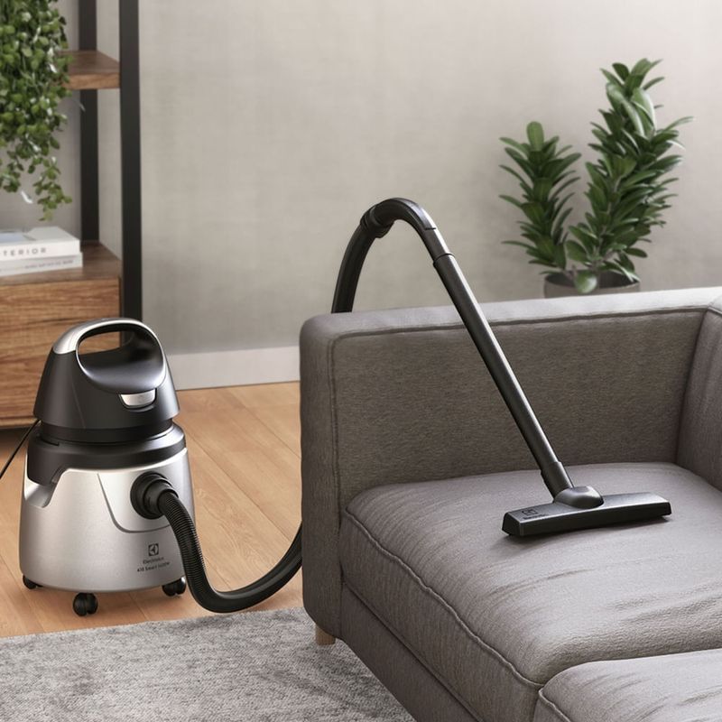 aspirador pó e água electrolux 1400w 18l smart com função sopro cinza a10n1 127v