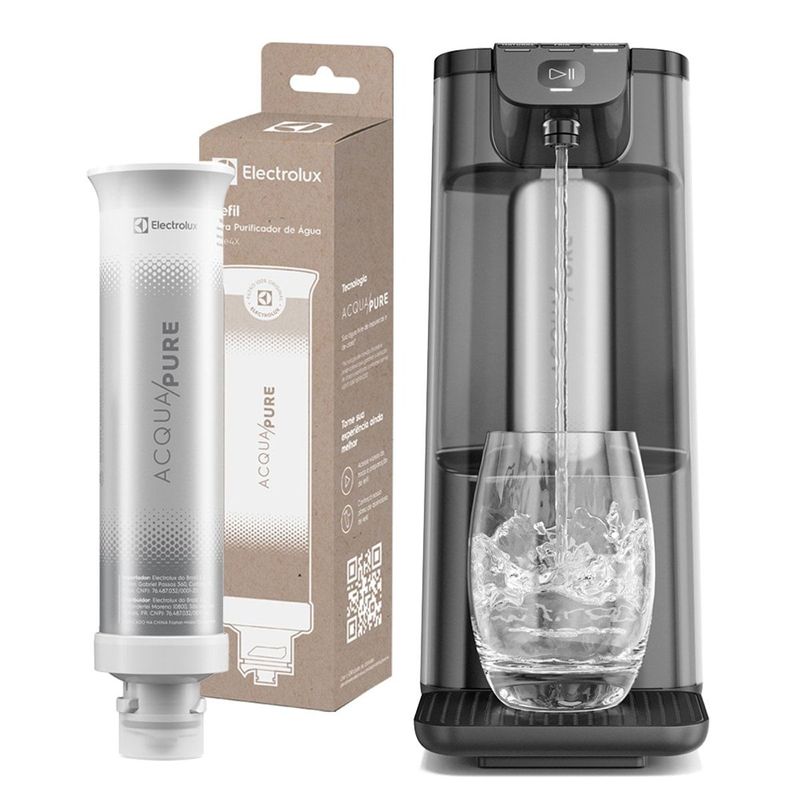 filtro refil electrolux acqua pure para purificador de água 41044050