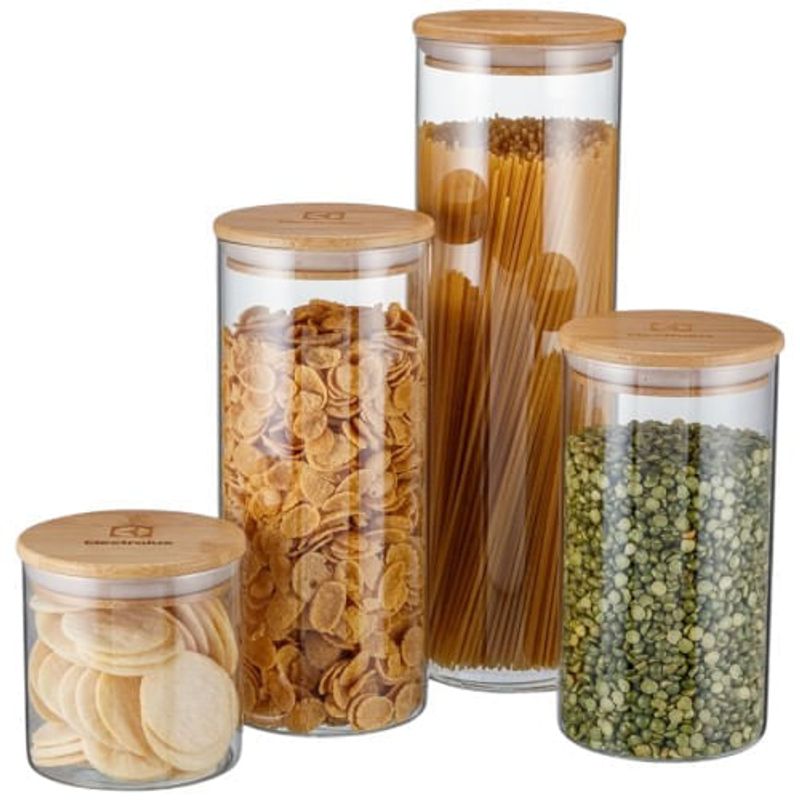 pote hermético electrolux 4 peças bambu 41044630