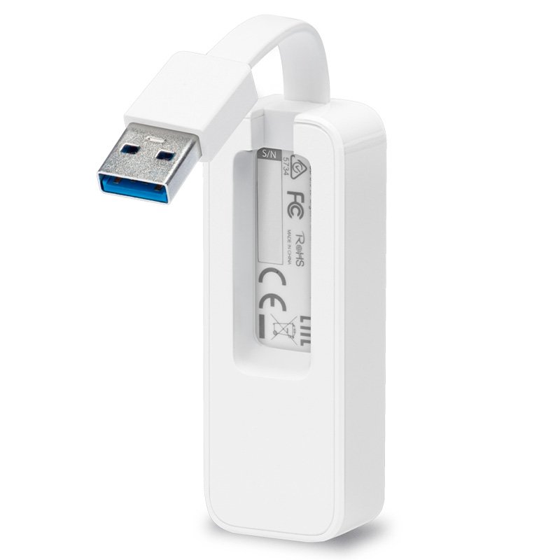 adaptador usb 3.0 para rj45 tp-link ue300 gigabit preto (mp)