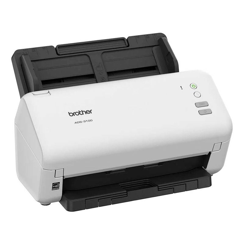 scanner brother ads-3100 duplex 40ppm preto (mp)