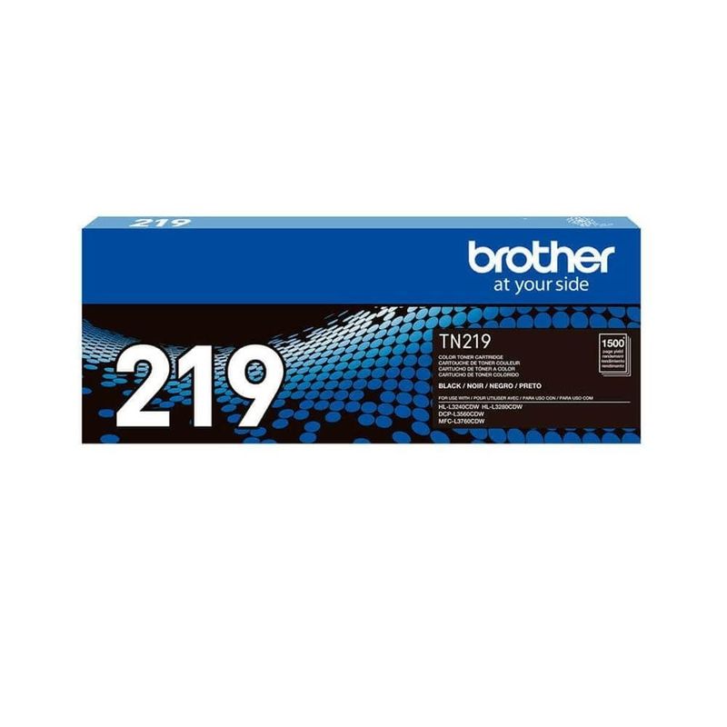 toner brother tn-219bk 1200 paginas para hl-l3240cdw (mp)
