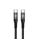cabo de dados usb tipo c gshield raptor gs-9020 1m preto (mp)