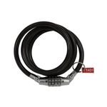 cabo de aco espiral com cadeado brasfort 77842 8mm x 1m com segredo (mp)