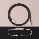 cabo aviator para teclado akko v2 usb-a x usb-c (mp)