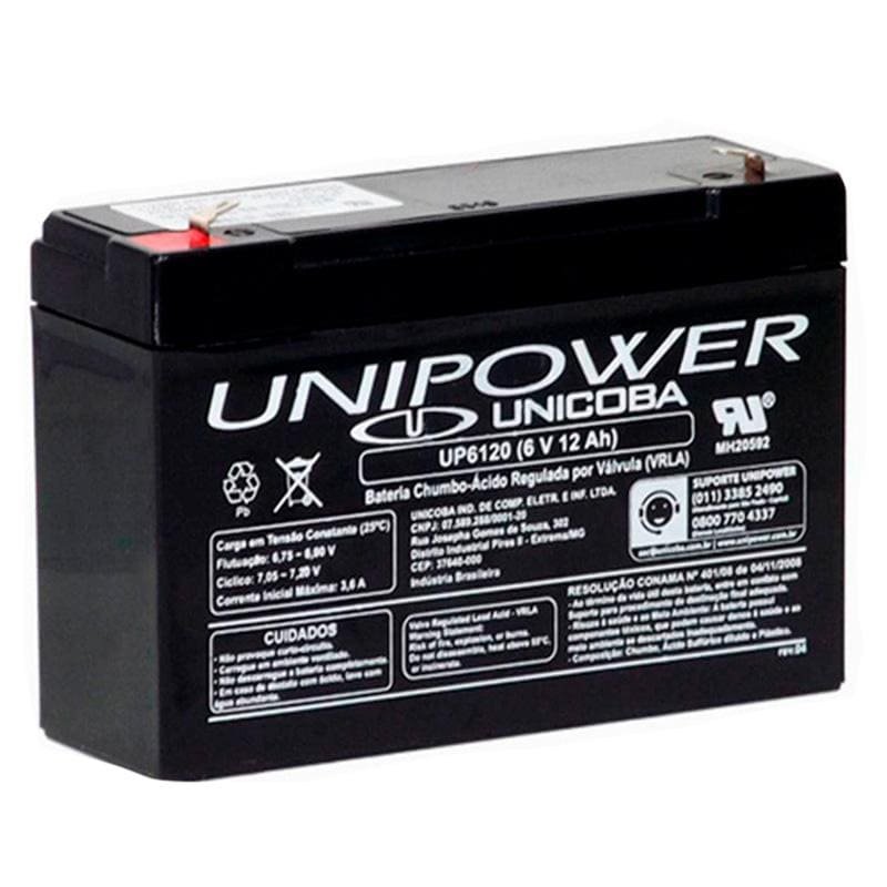 bateria para nobreak unipower up12180 12v 18ah (mp)