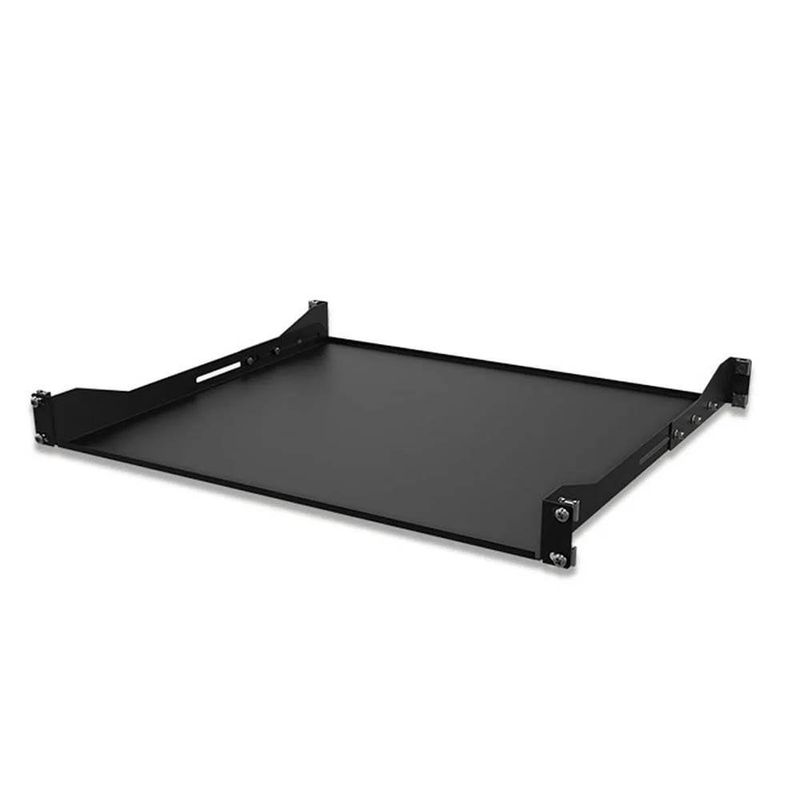 bandeja fixa para rack intelbras bf1u 400mm 4770001 preto (mp)