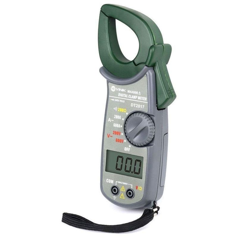 alicate amperimetro digital vinik dt2017 600v preto (mp)