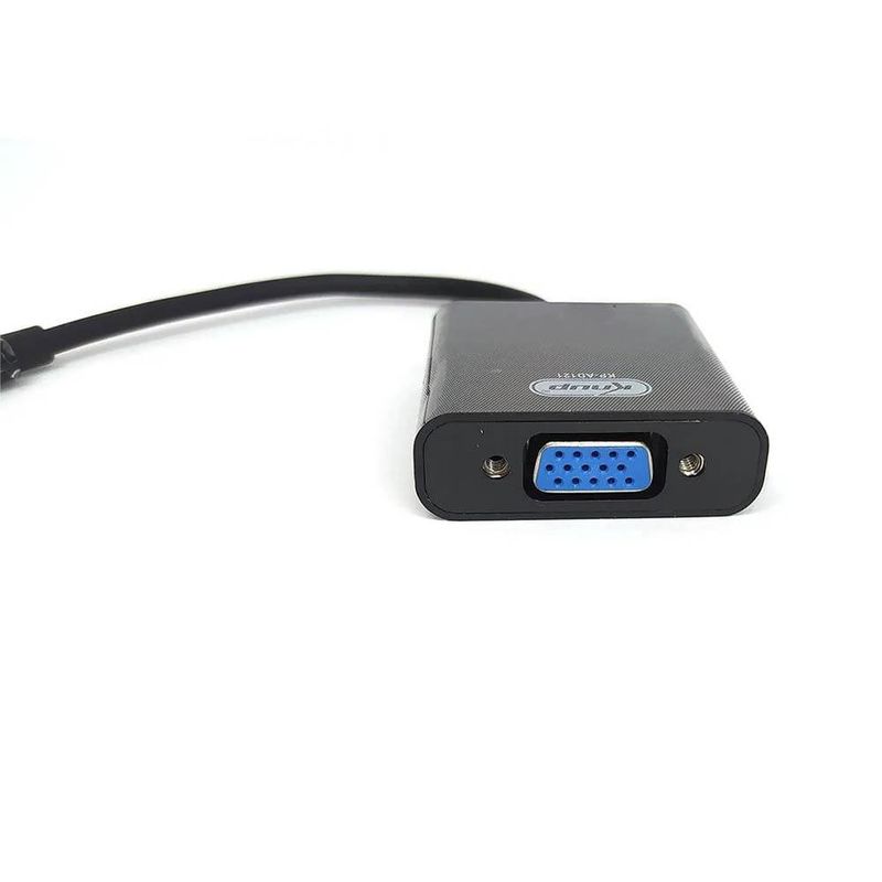 adaptador conversor usb tipo c para vga knup kp-ad121 (mp)