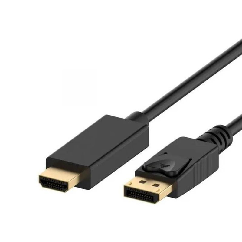 cabo adaptador displayport para hdmi dp-hd 4k 144hz 1,5m (mp)
