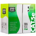 cabo de rede cat5e furukawa sohoplus cx 305m azul (mp)