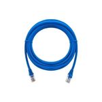 patch cord cat5e intelbras impact lan 4830036 3m azul (mp)