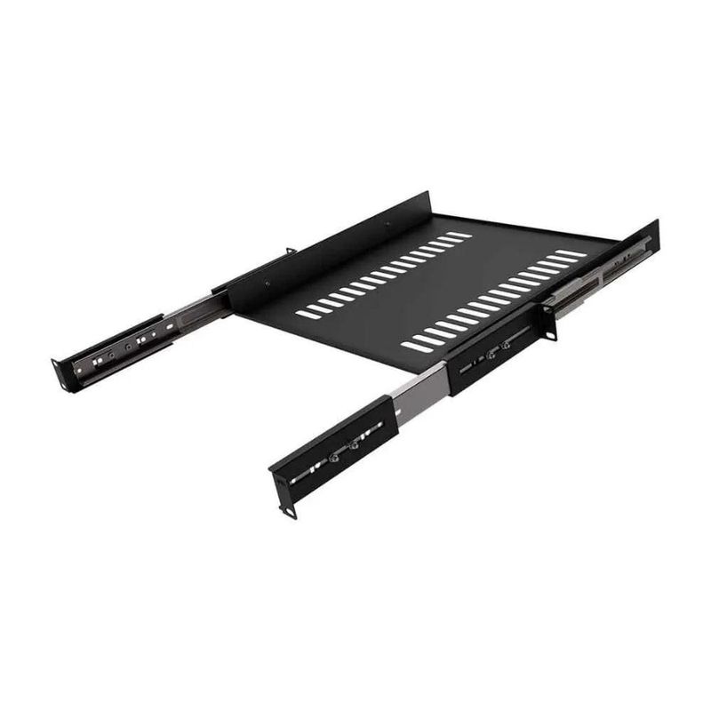 bandeja deslizante para rack intelbras bd1u 600mm 4300605 preto (mp)