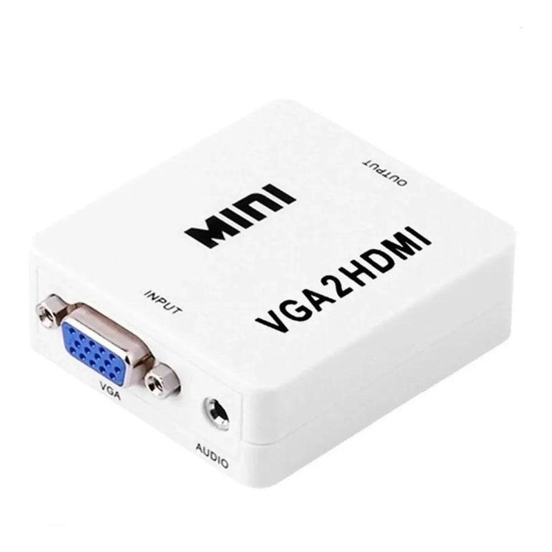 adaptador conversor vga para hdmi vga2hdmi preto (mp)