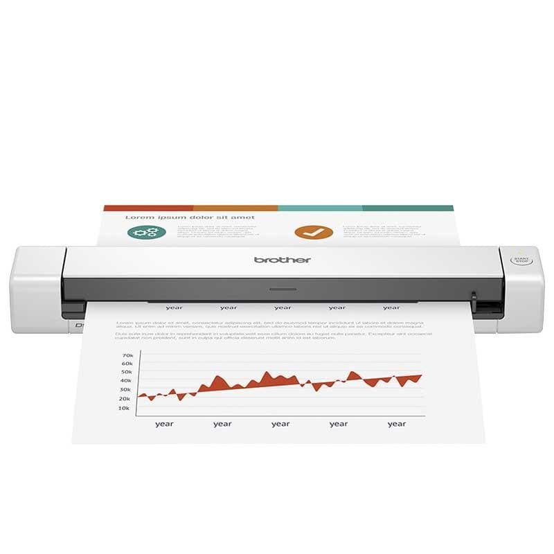 scanner portátil brother ds640 usb branco (mp)