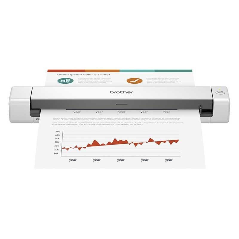 scanner portátil brother ds640 usb branco (mp)