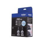 kit refil de tinta brother btd602pk preto (mp)