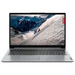 notebook lenovo slim ideapad intel core 3 15.6" processador n100 4gb ram 128gb cinza 82xb00hvus at-bi