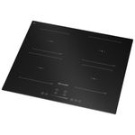 cooktop 4 bocas mueller de indução com turbo 220v preto mcn4bk