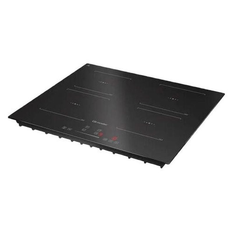 cooktop 4 bocas mueller de indução com turbo 220v preto mcn4bk