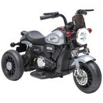 moto elétrica infantil zippy toys haley 6v cinza 10546