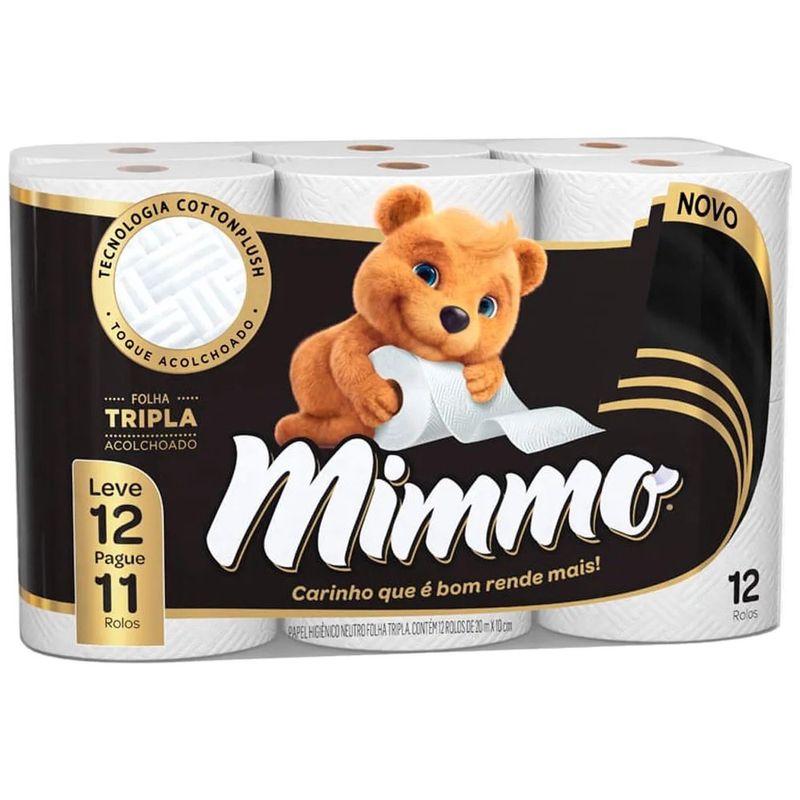 papel higiênico mimmo neutro ft 20m