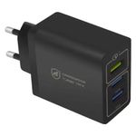 carregador de parede gshield nfqrz4m4y-ip triplo usb turbo 18w (mp)