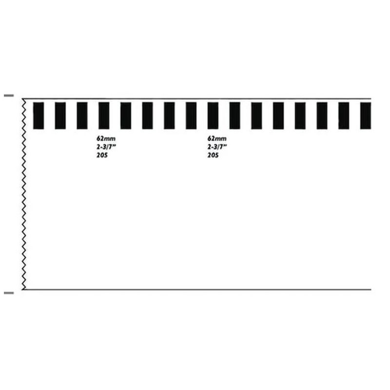 bobina para impressora de etiquetas brother dk-2205 62mm x 30m branca (mp)