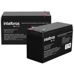 bateria para nobreak intelbras xb1270 4821000 12v 7ah preta (mp)