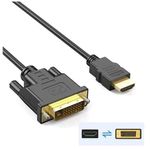 cabo hdmi para dvi tomate mcb-023 1.5m preto (mp)