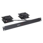 conjunto 2 ventiladores intelbras kvr2v 4770007 para rack preto (mp)