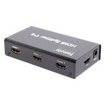 splitter hdmi tomate mtv-114 1x4 full hd preto (mp)