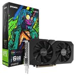 placa de vídeo pcyes rtx 3050 pvrtx30506blpe 6gb gddr6 preto (mp)