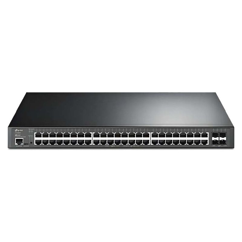 switch tp-link tl-sg3452xp 48 portas poe 500w preto (mp)