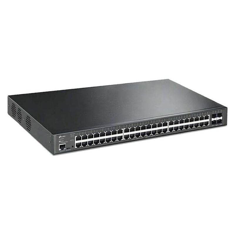 switch tp-link tl-sg3452xp 48 portas poe 500w preto (mp)