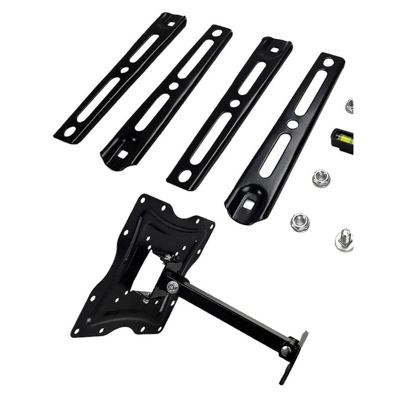 suporte technosat 3055 biarticulado tv 10-65 preto (mp)
