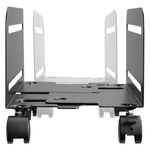 suporte para cpu pcyes 31578 com rodas preto (mp)
