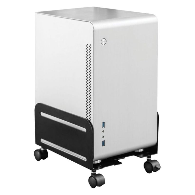 suporte para cpu pcyes 31578 com rodas preto (mp)