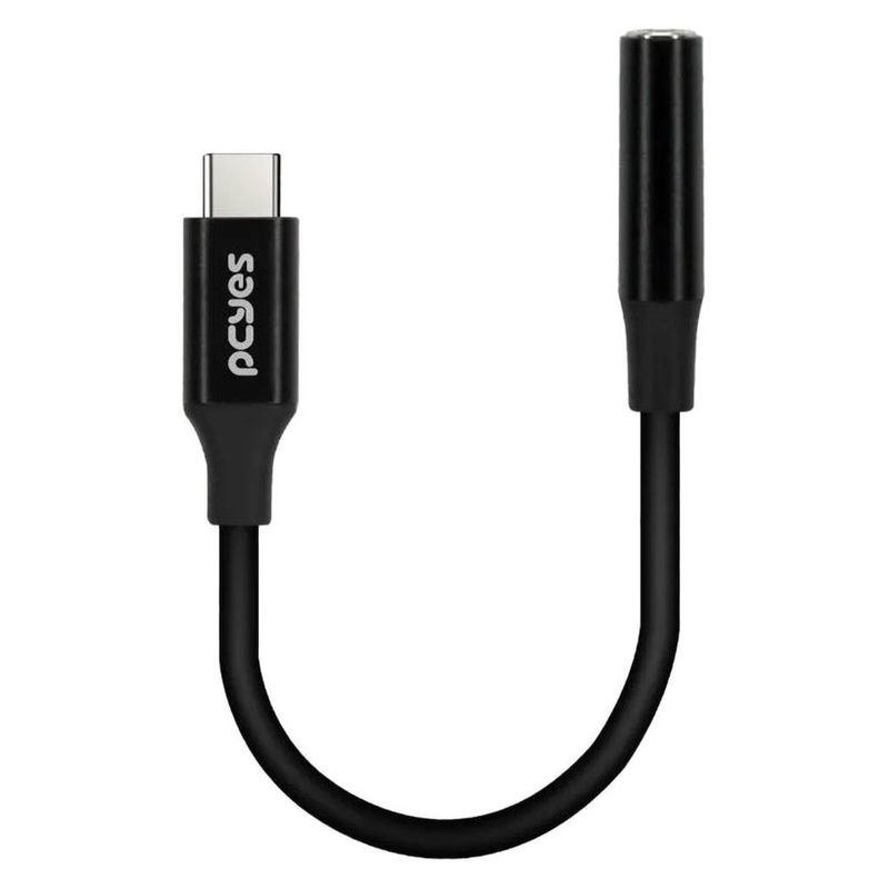 cabo pcyes p3ucp-15p usb c p3 15cm preto (mp)