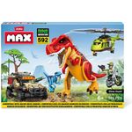 bloco max dino 592 peças candide 25011