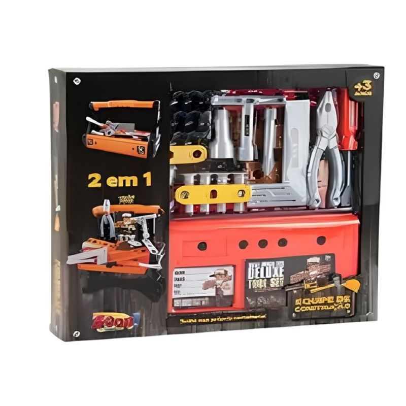 Kit Ferramentas Infantil Zoop Toys Equipe Construção