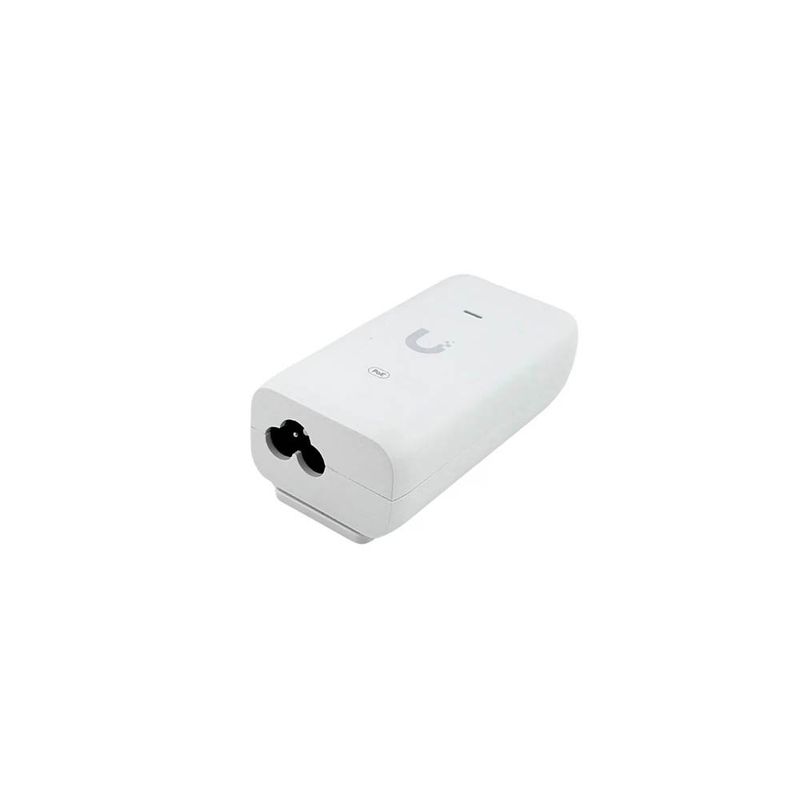 fonte injetor poe ubiquiti u-poe-br 15w gigabit preto (mp)