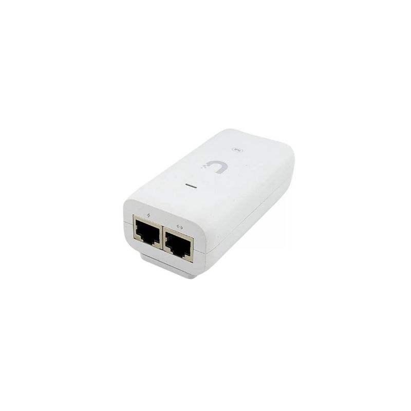fonte injetor poe ubiquiti u-poe-br 15w gigabit preto (mp)